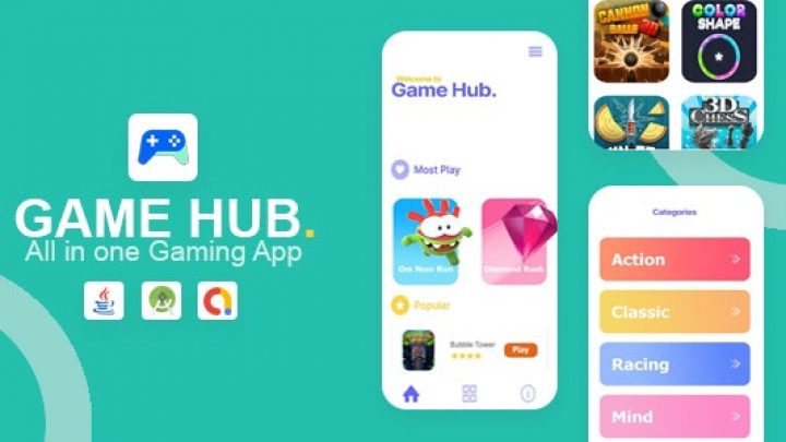 Game Hub v1.0 - All in one game app