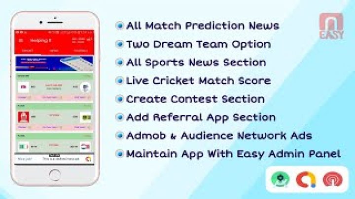cricket predication app source code