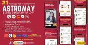 Astroway – Astrology Consultation App with PHP Backend | Audio-Video Calls, Chat with Live Streaming